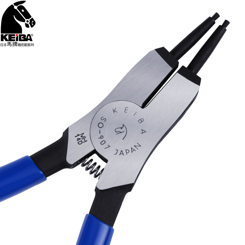 马牌(keiba)进口介指钳so-907轴用直嘴外卡簧钳 范围20~60mm