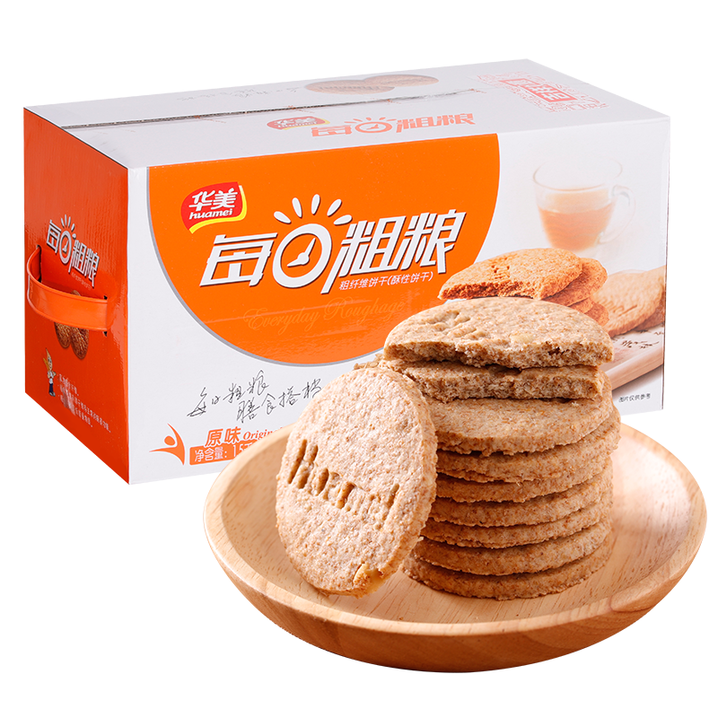 【价格走势分析】优质饼干蛋糕品牌华美，每日粗粮饼干1500g整箱营养早餐休闲零食购买指南|网络饼干蛋糕商品历史价格查询