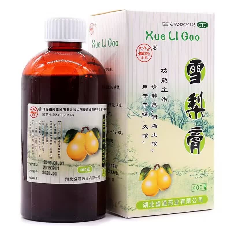 金桃雪梨膏400克 1盒
