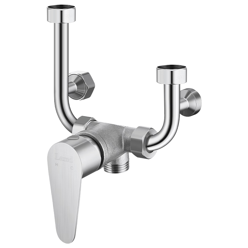 莱尔诗丹（Larsd）电热水器混水阀304不锈钢花洒开关冷热U型阀明装淋浴龙头LD5223