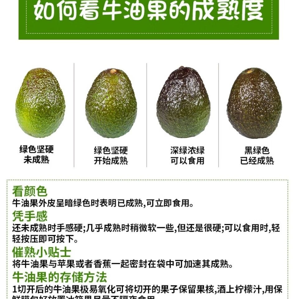 京遇良橙墨西哥进口牛油果 健康轻食精品大果巨无霸当季新鲜水果 8个特级巨无霸【单果200-230g】