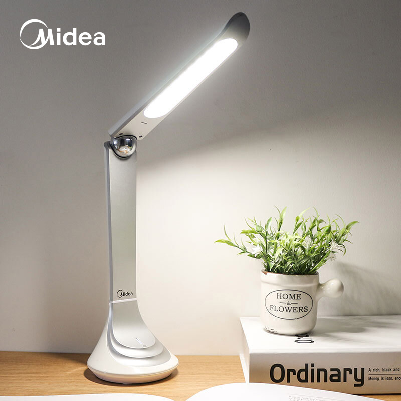 美的(midea) led台灯学生寝室宿舍卧室床头书桌阅读灯儿童读写充电灯