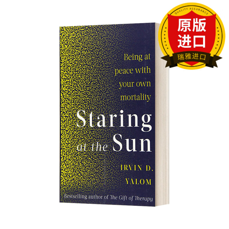 【预售】英文原版 直视骄阳 征服死亡恐惧 staring at the sun 英文版