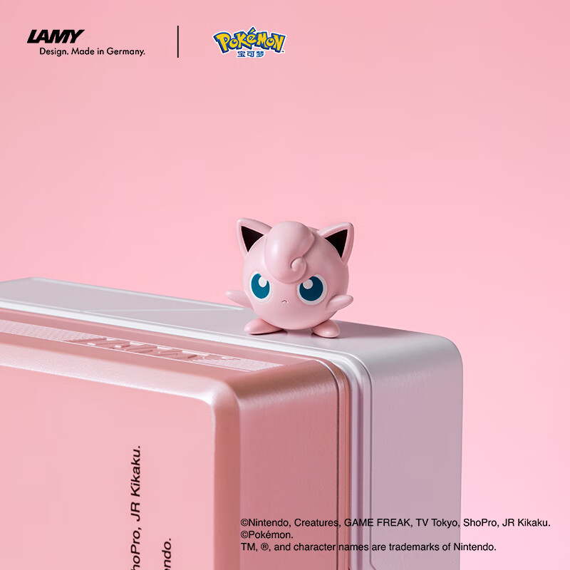 LAMY 凌美 钢笔礼盒 限定款 宝可梦联名钢笔套装 学生文具书写练字收藏送礼小众礼物新年开学季礼物 宝可梦-杰尼龟钢笔礼盒 0.7mm