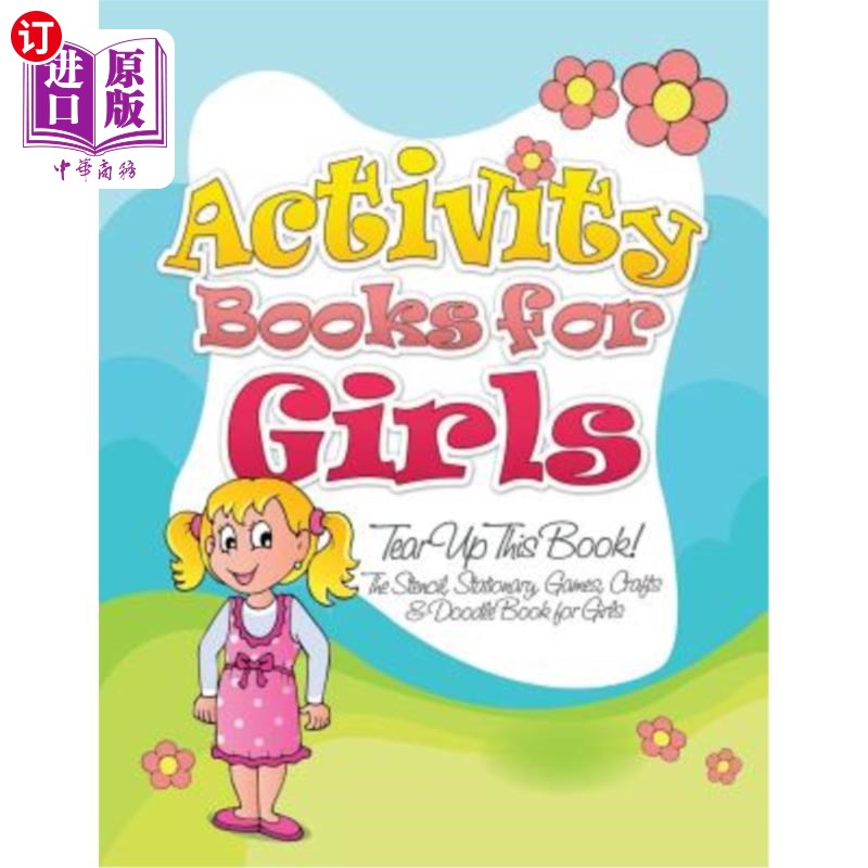 海外直订activity books for girls (tear up this book!