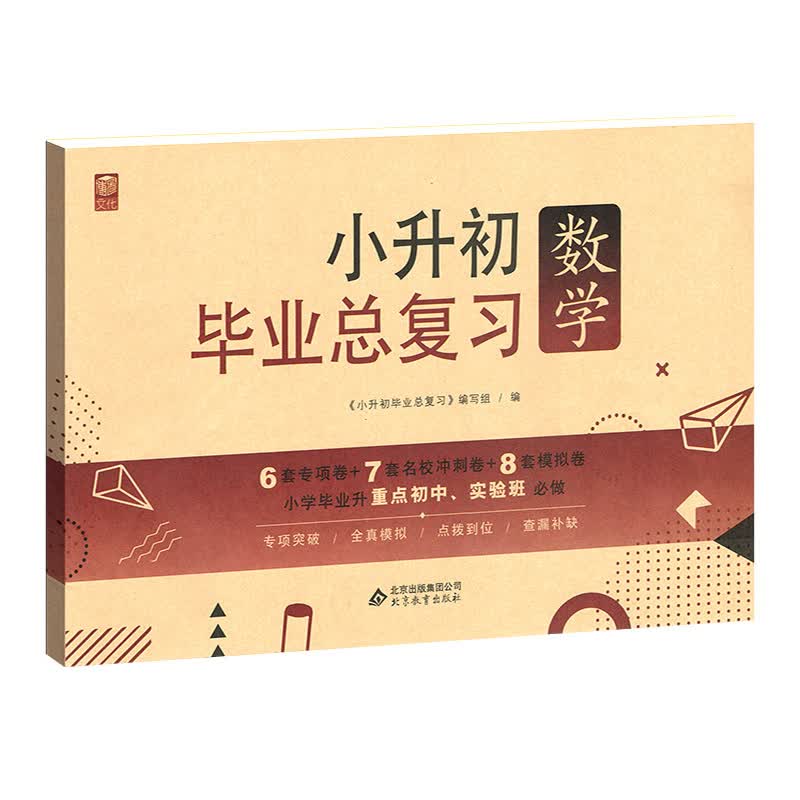小升初毕业总复习试卷数学卷 小学升初中名校必刷题模拟卷真题试卷总复习资料习题集