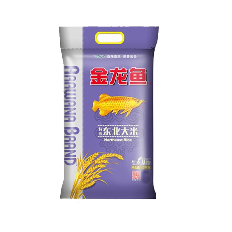 金龙鱼 大米特选东北大米10斤家庭装 特选东北大米5kg 5kg/袋