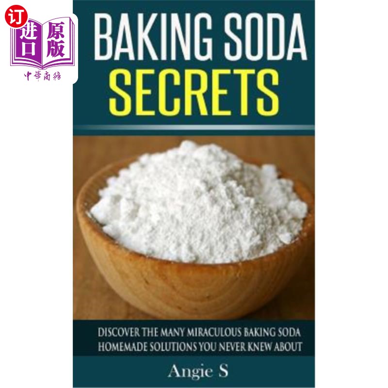 海外直订baking soda secrets: discover the many miraculous baking