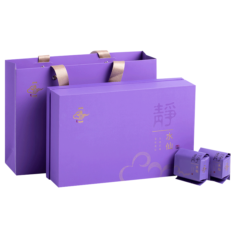 通仙（TONGXIAN） 国企通仙特级静水仙128g 武夷山乌龙茶正岩礼盒装