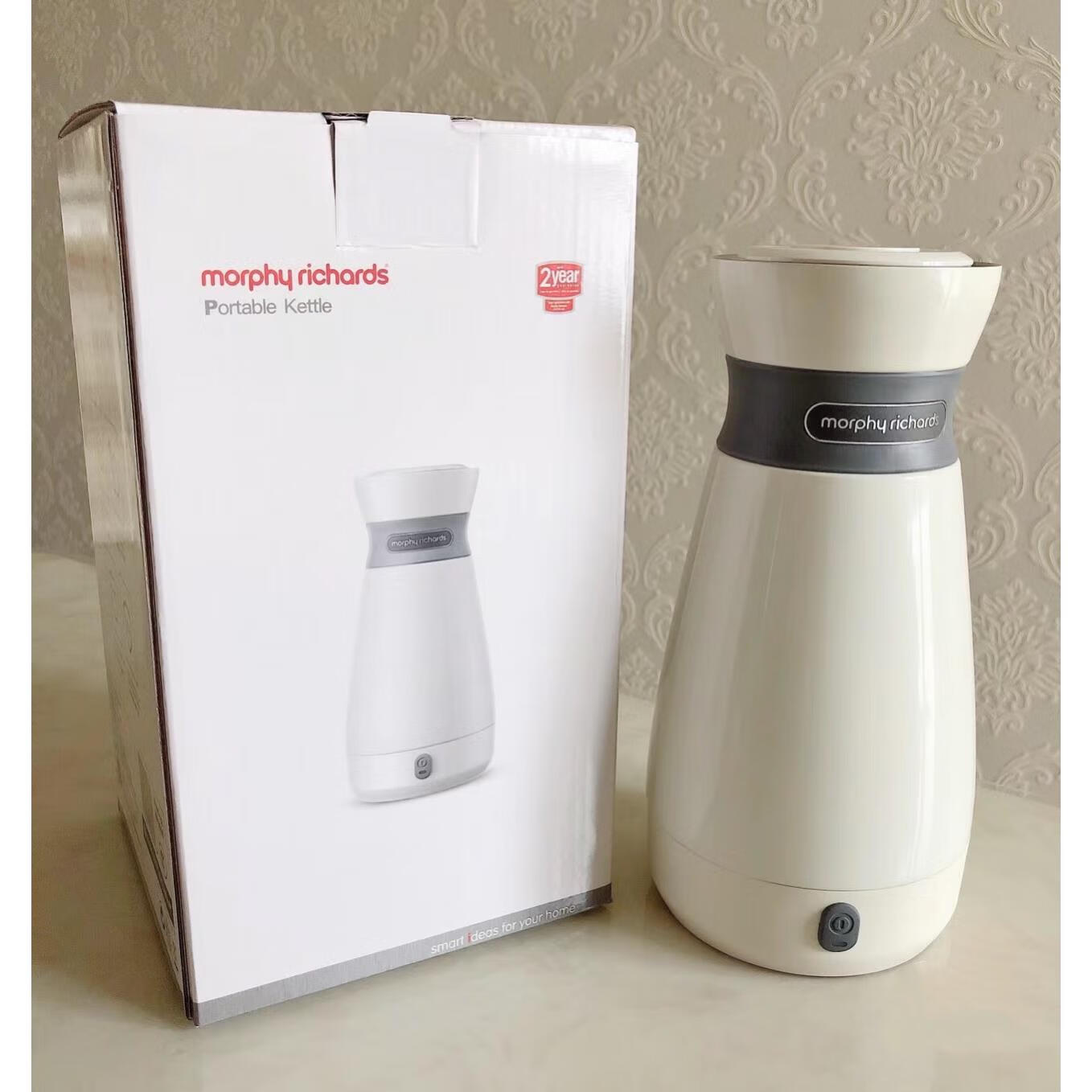 摩飞mr6080烧水壶便携式电热水壶魔飞旅行杯大容量保温一体自动 mr