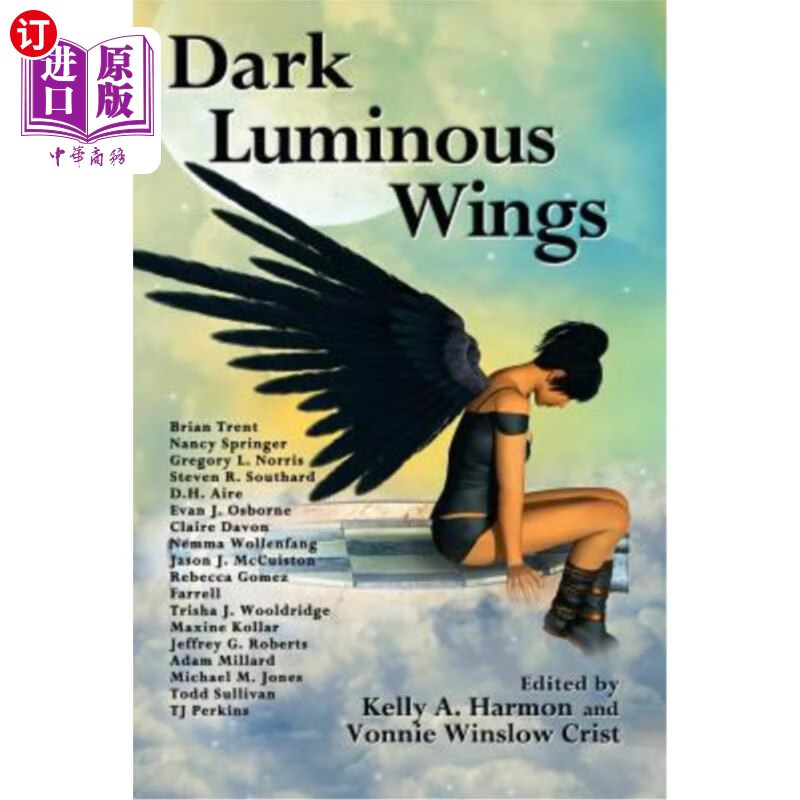 海外直订dark luminous wings 暗发光的翅膀