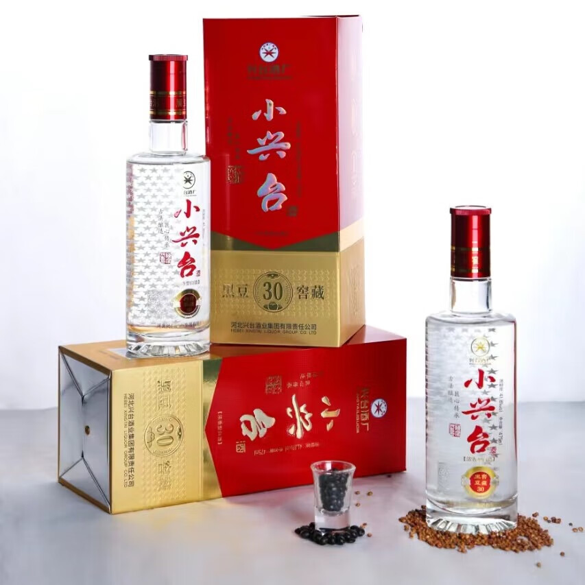 小兴台小兴台河北小兴台酒黑豆30年窖藏古酿造 41.