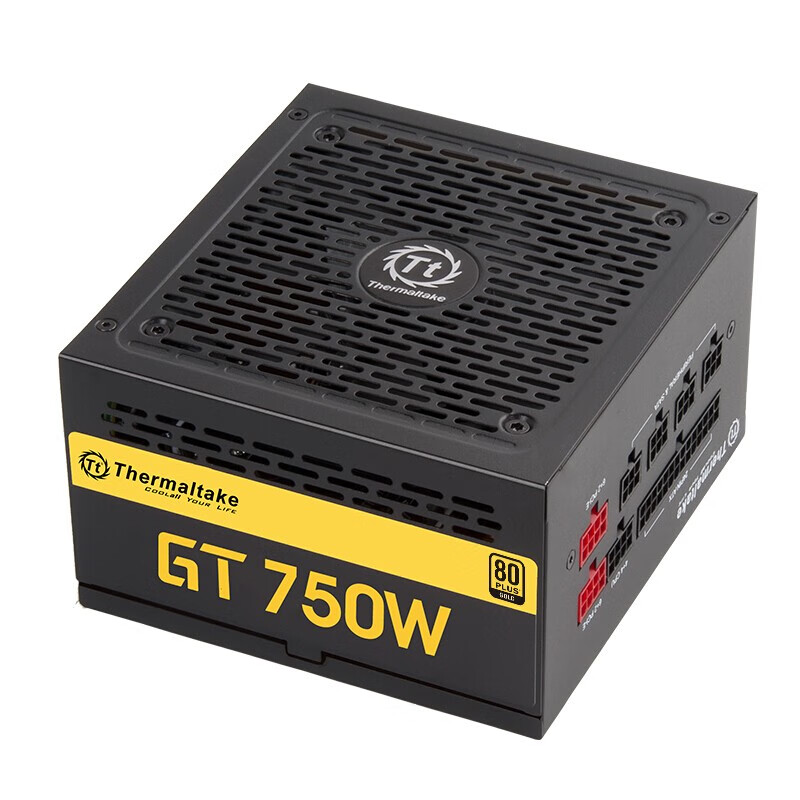 Tt 额定750W GT 750W 台式机电脑 RTX3070显卡电源套装 80PLUS金牌全模组 GT 750W（金牌全模组）