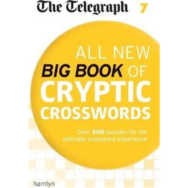 预订the telegraph all new big book of cryptic cros