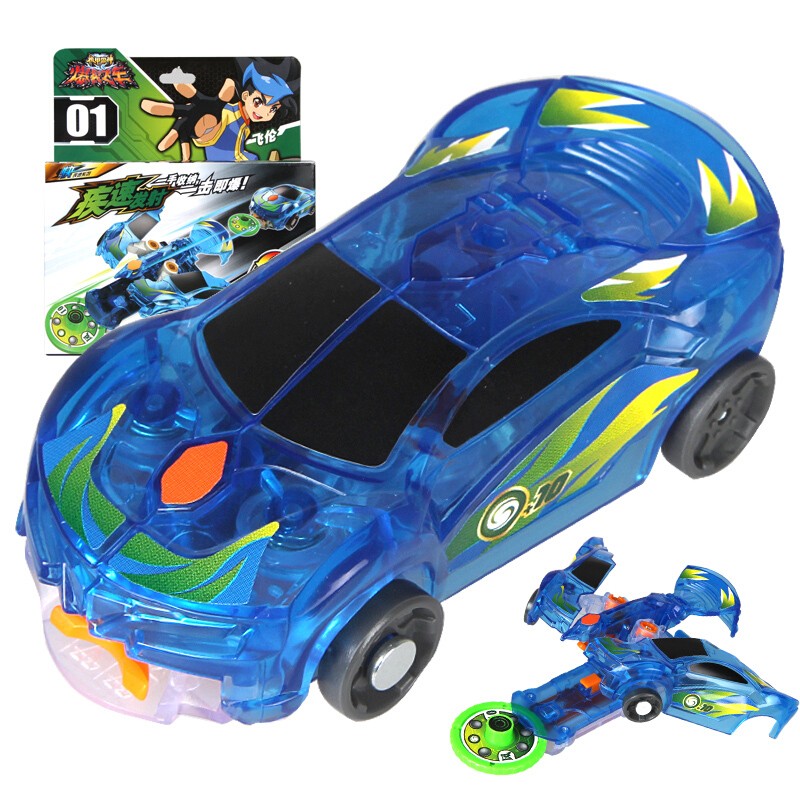 1代机甲兽神儿童玩具变形车男孩趣味变形玩具礼物 疾速系列-风暴猎鹰