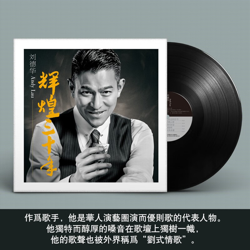正版 刘德华 经典老歌珍藏黑胶lp唱片老式留声机专用12寸唱盘
