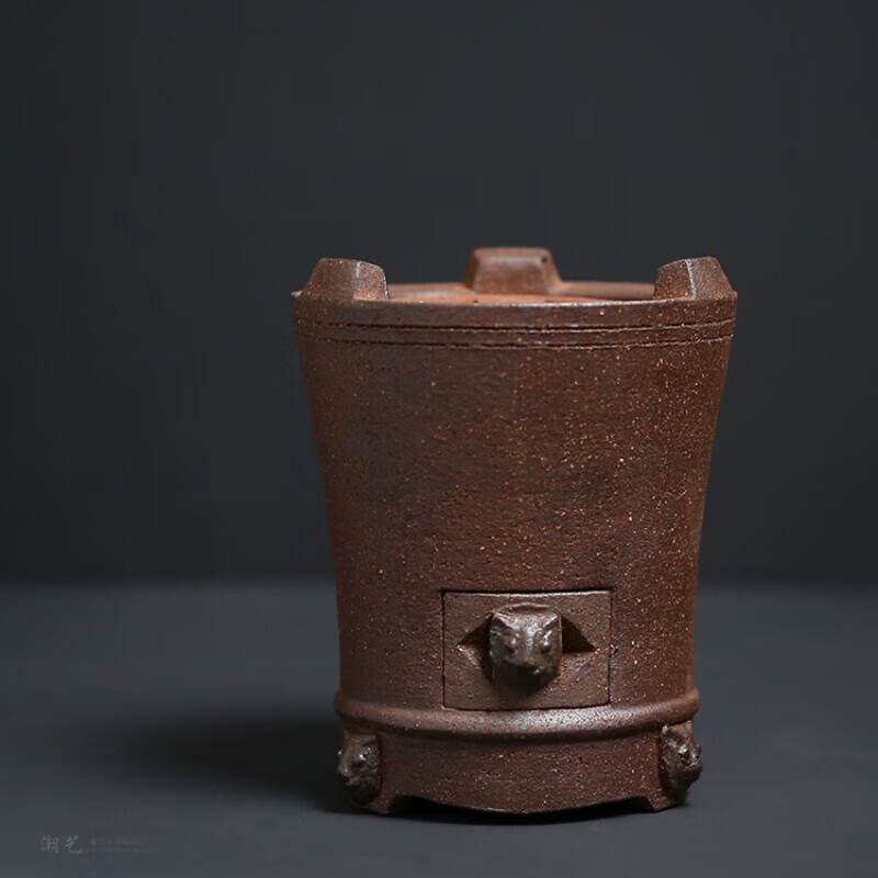 炭炉潮州风炉茶炉红泥凉炉手工碳炉取暖炉烧烤炉砂铫玉书煨 狮头炉 不
