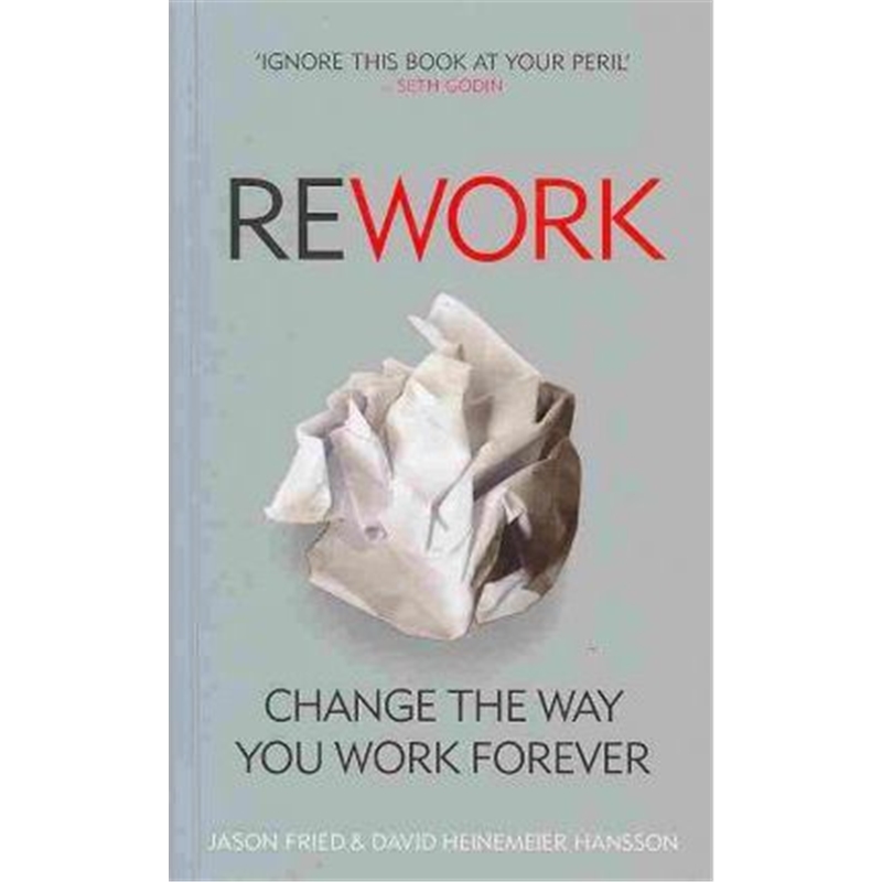 预订rework:change the way you work forever