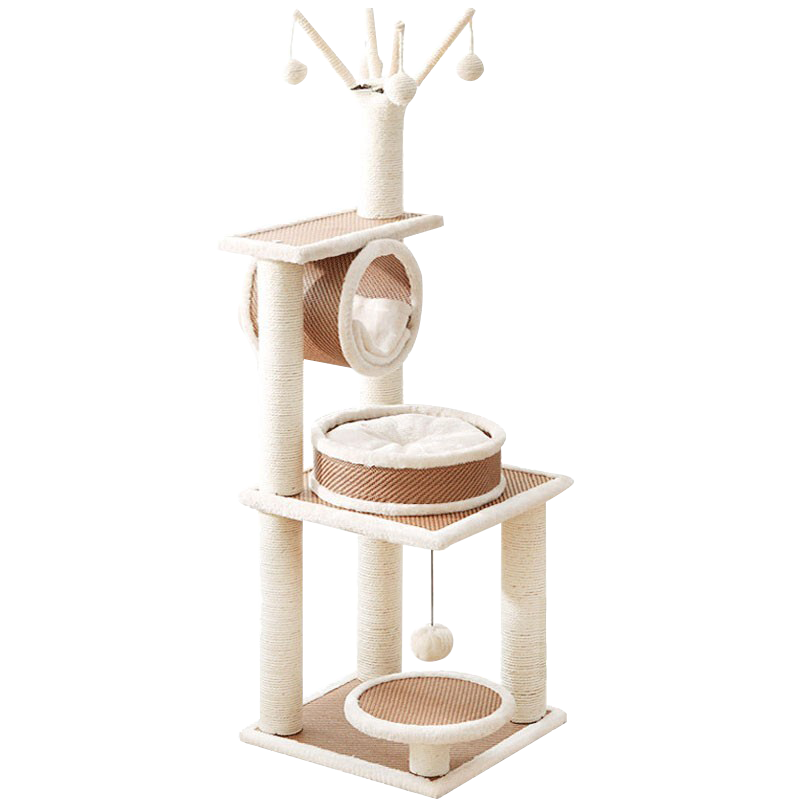 猫爬架选择指南：稳定结实多层结构高品质材料|什么软件能查猫爬架最低价