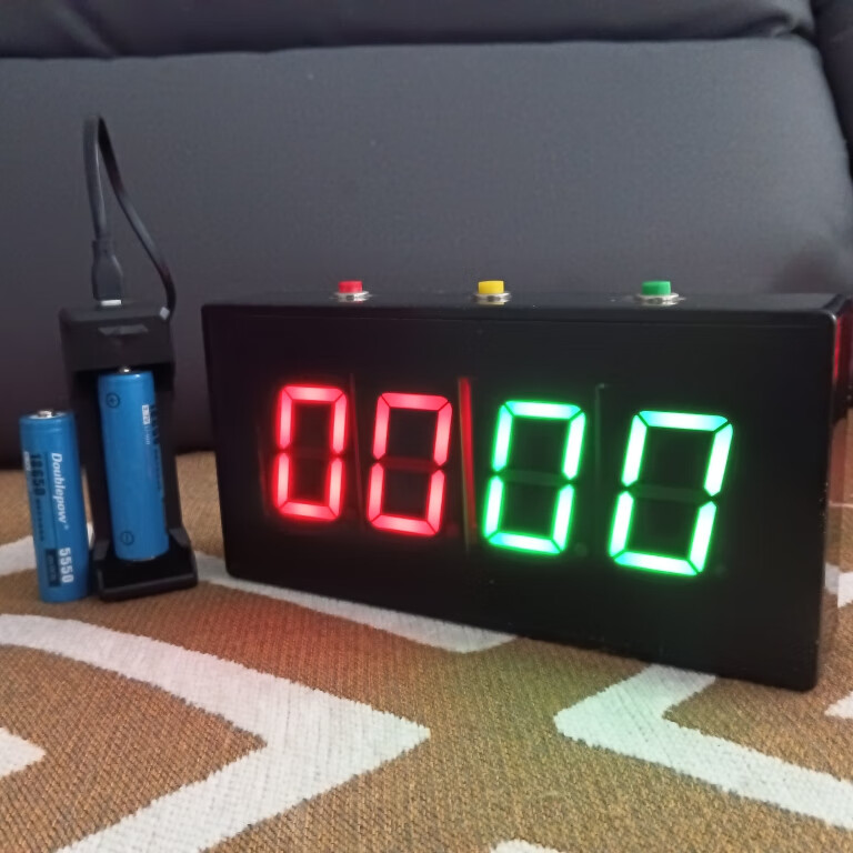 疾峰豹電子記分牌計分器無線臺球羽毛球 10*20 無線充電 3按鍵