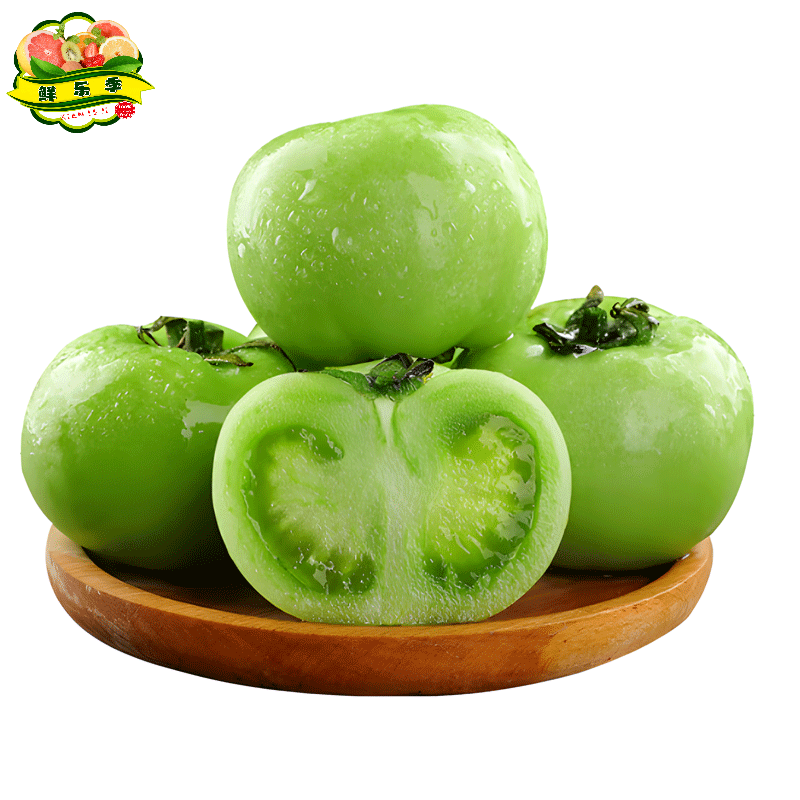 京府香园鲜乐季青番茄 苹果青番茄青果青柿子新鲜蔬菜 试吃装【2斤】