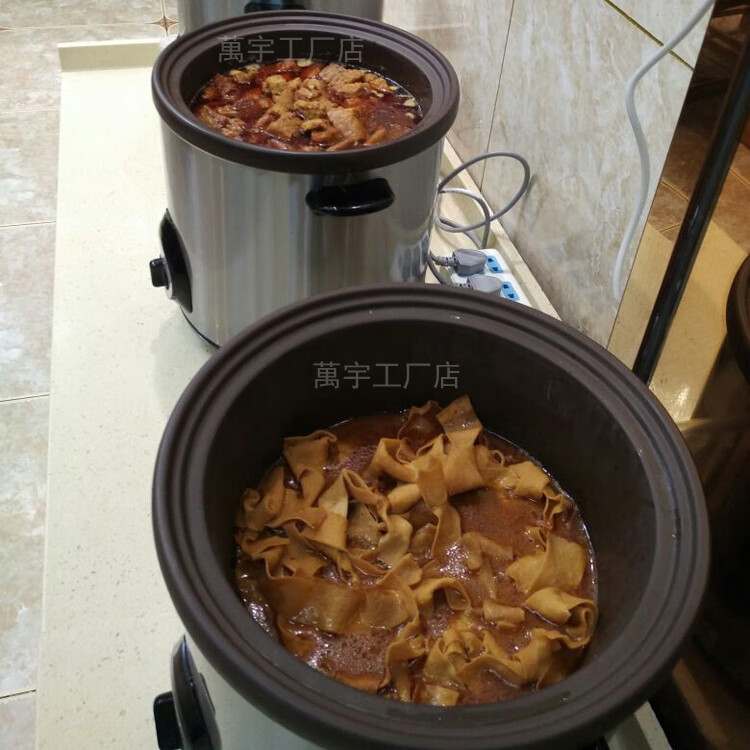 万宇万宇紫砂电炖锅陶瓷商用家用电汤锅紫砂锅煲汤锅熬煮锅煲粥炖煮锅 万宇8.8L砂锅(新版)(送礼) 8.8L