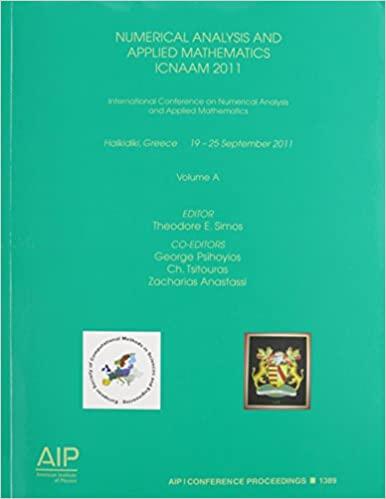 预订Numerical Analysis and Applied Mathematics ICNAA