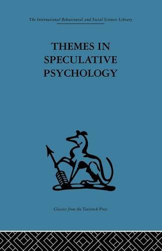 【预订】themes in speculative psychology