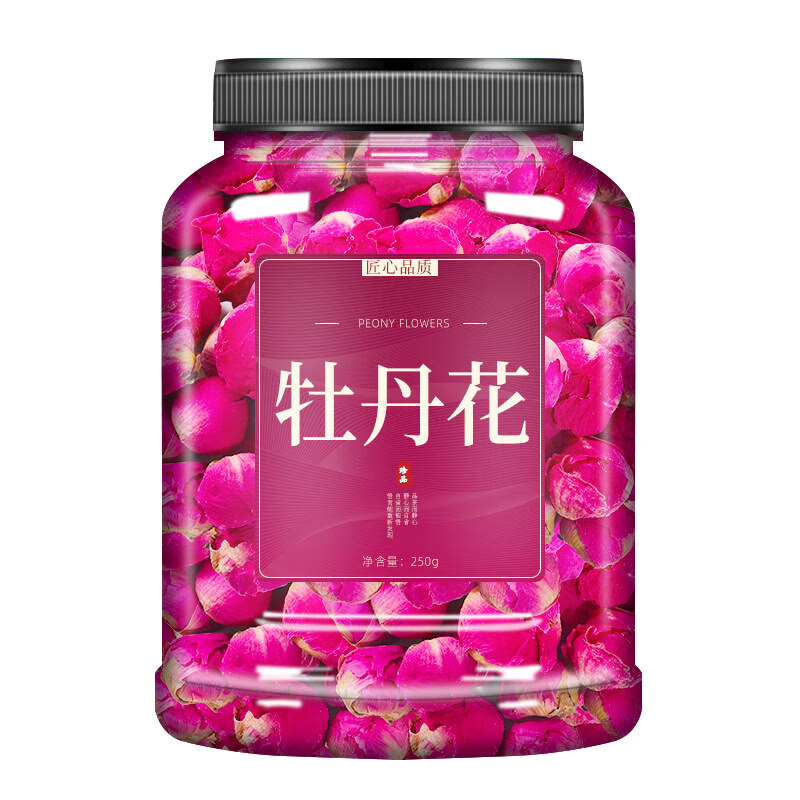 洛阳特产牡丹花茶整朵牡丹花球花蕊茶干货