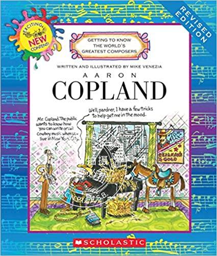 现货 aaron copland (revised edition) 英文原版 阿伦科普兰