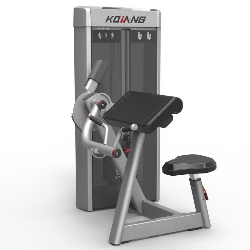 康强坐姿二头肌弯举训练器8007商用健身器材健身房团购综合训练器