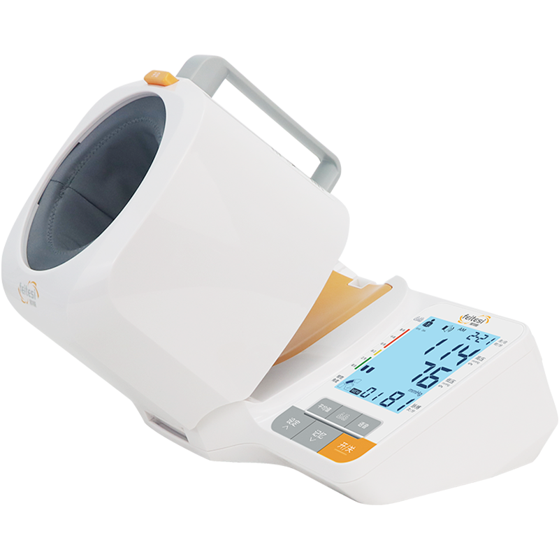 feitesi 沸特斯 血压计家用电子血压仪臂筒式全自动智能语音播报老人大屏测血压仪器