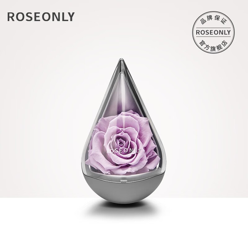 为什么ROSEONLY诺誓星座水滴永生玫瑰花礼盒能让人心动不已？插图
