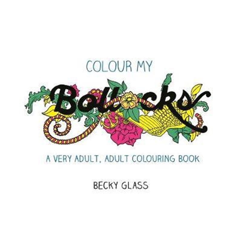预订colour my bollocks:an adult colouring book for