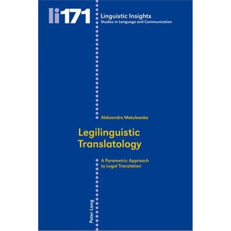 预订legilinguistic translatology:a parametric appr