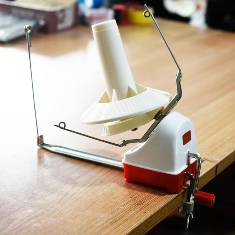 毛线绕线机手工diy大型绕线轴理线器家用摇线机固定 大型绕线器一个