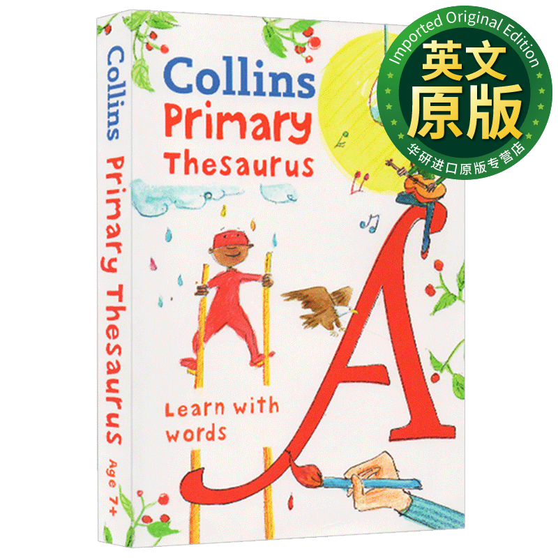 柯林斯英语小学同义词词典近义词字典 英文原版 Collins Primary Thesaurus 英文版英英词典