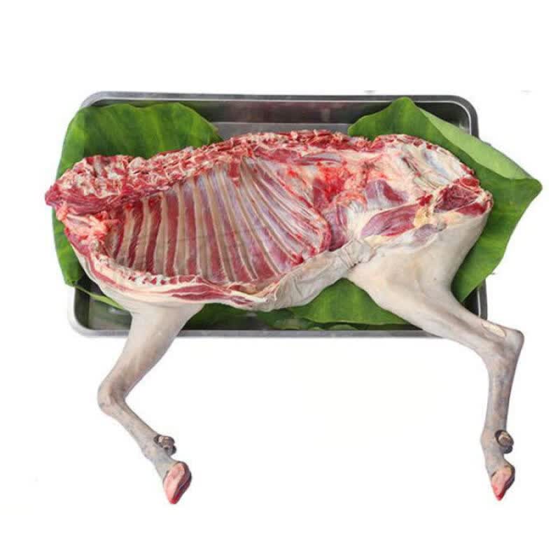 棠鲜生新鲜羊肉带骨山羊肉当天现杀新鲜山羊腿6斤羊排 6斤后腿切红烧块大小 虎窝购
