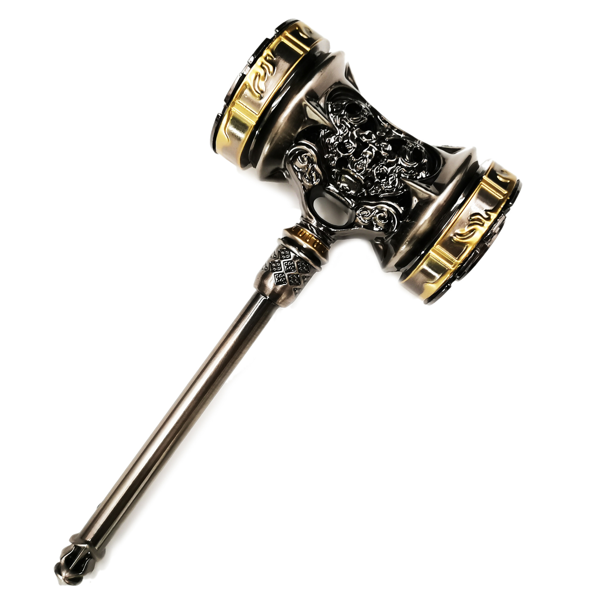 龙王的传说唐三ht锤闪光版超大号42cm锤子金属 42cm昊天锤铜色 42cm