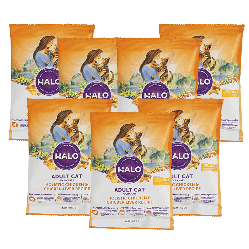 ���ڲ�������Ȼ�⻷��������Halo����è���⡿��è����è���ʷ�����ë������ż��è ����ζ�Գ�113g*7��һ������װ�� �µ��齱����������~���������