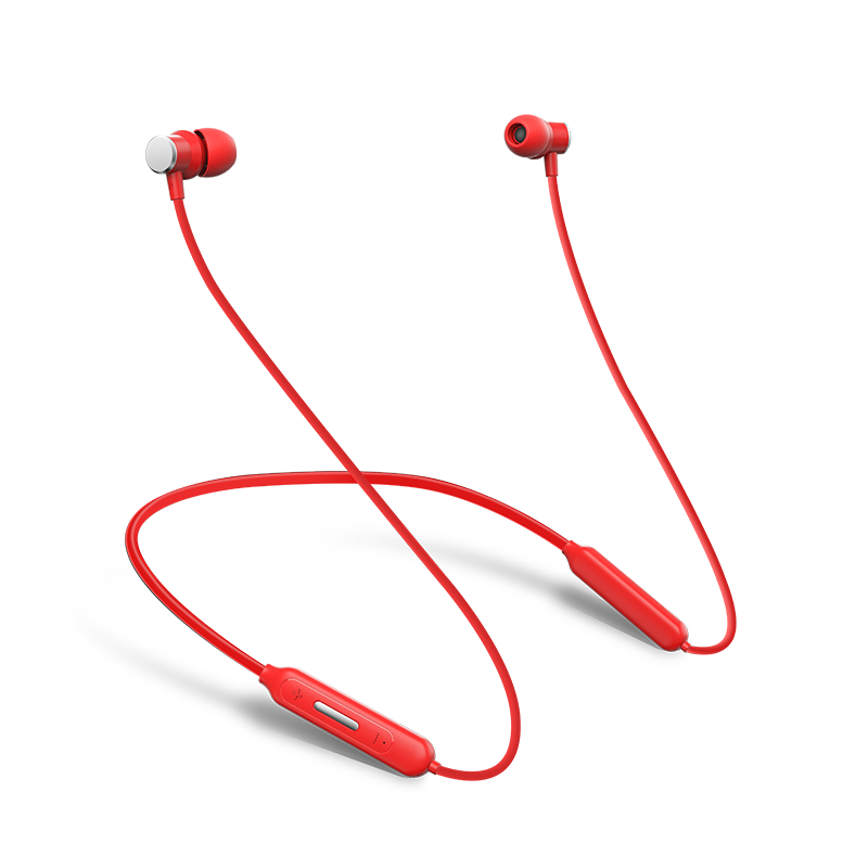 havit 海威特（HAVIT） i31 蓝牙耳机运动磁吸4D环绕立体声重低音乐耳塞跑步颈挂式耳麦 红色