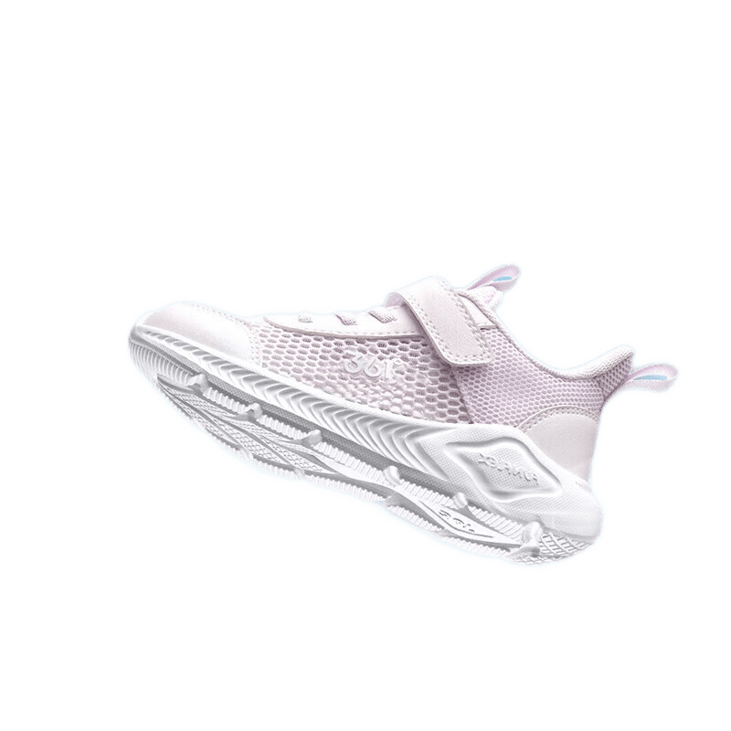 361°童鞋 儿童跑鞋2025夏男女童透气轻便校园鞋轻弹跑鞋 紫28