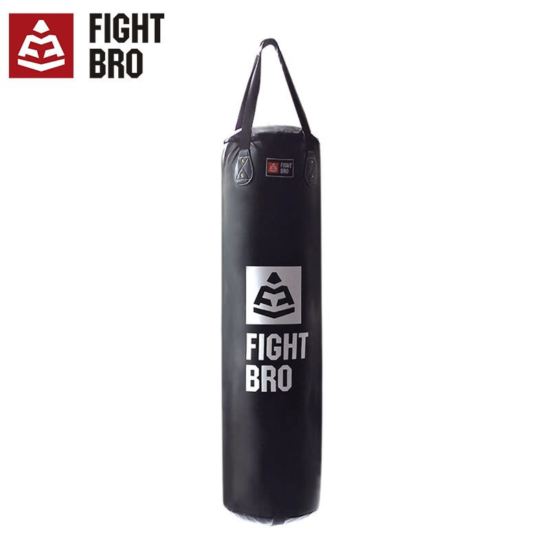 FIGHTBRO飞特氏吊式沙袋 吊式柱形成人格斗散打搏击拳击家用训练专用1.5米悬挂沙包超纤材质F851-D V1.1黑色