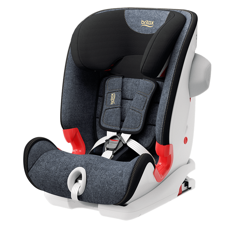 宝得适（Britax） 宝宝汽车儿童安全座椅9个月-12岁ISOfix硬接口百变骑士 新色上市 精致蓝【JD物流】