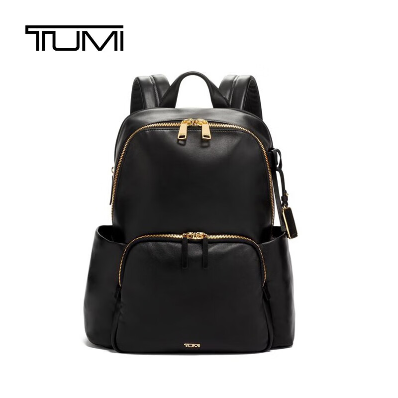 途明（TUMI） 奢侈品 早春新款 Voyageur系列 女士商务旅行高端时尚双肩包 0196465DL 黑色