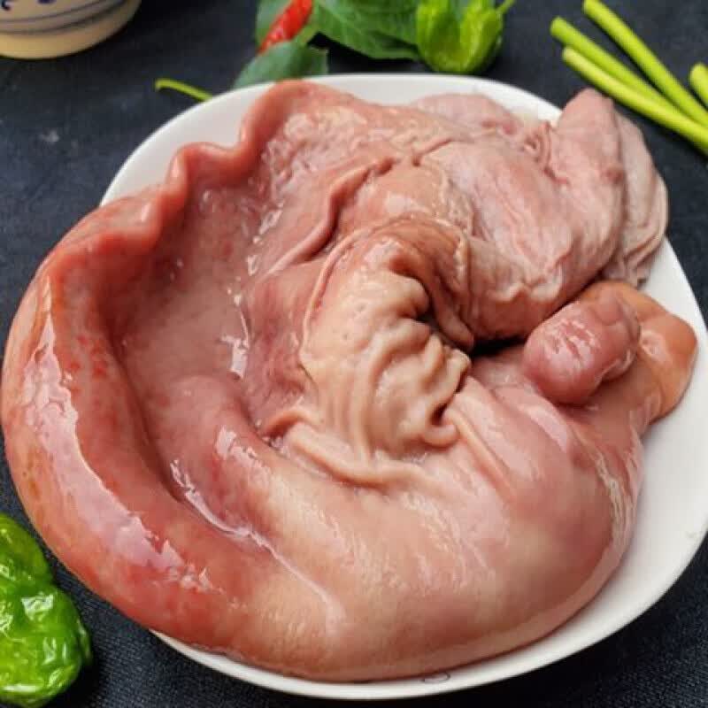 新鲜猪肚子4斤2斤装新鲜黑猪肚煲汤生鲜猪肉生猪肚子新鲜整只 沂蒙山