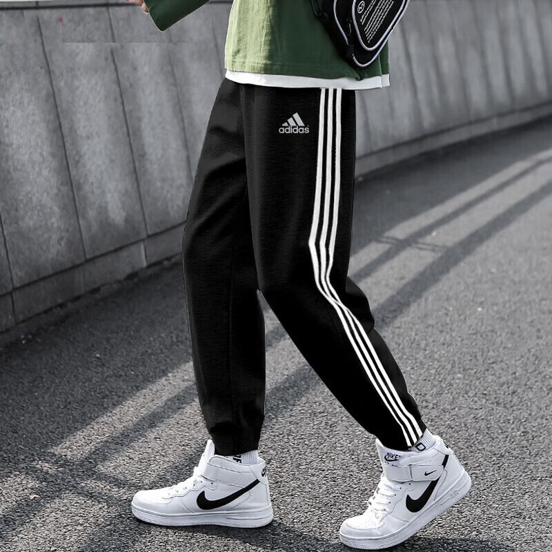 阿迪达斯 (adidas)运动裤男裤跑步训练裤子健身透气休闲裤长裤gk8995