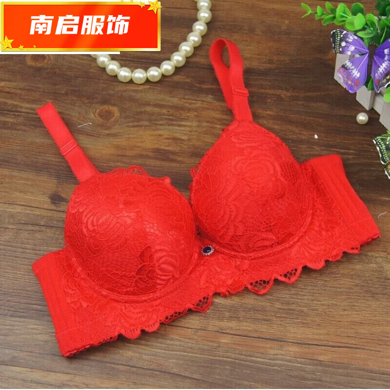 龙桃子加厚文胸超厚9少士5加厚款有钢圈聚拢文胸罩奶