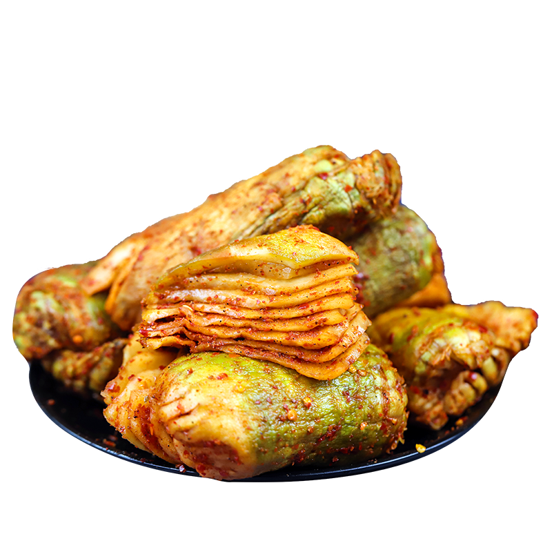 路创 麻辣大头菜250g 麻辣大头菜咸菜 特产下饭菜芥菜疙瘩腌菜 路创麻辣大头菜250g*8袋