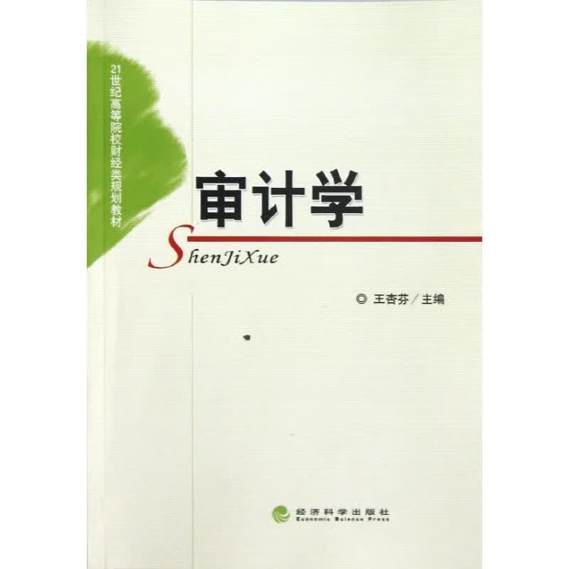 审计学 王杏芬 编 书籍